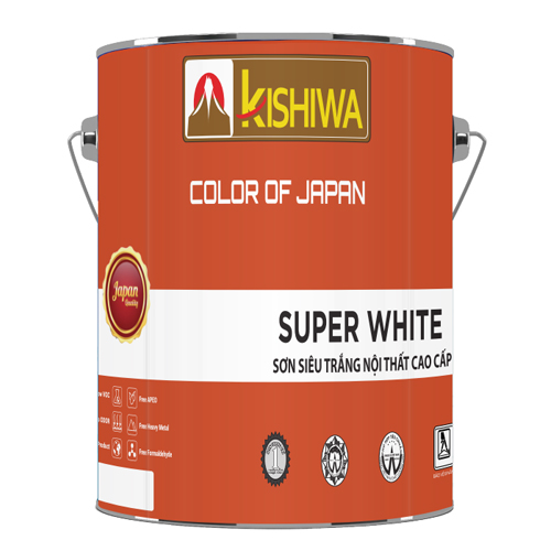 Sơn siêu trắng trần nội thất cao cấp